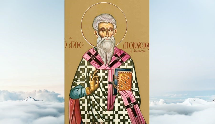 Hl. Hieromartyr Dionysios des Areopagiten